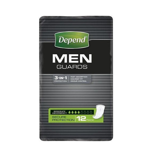 Depend Guards For Men 308x152mm 285ml
