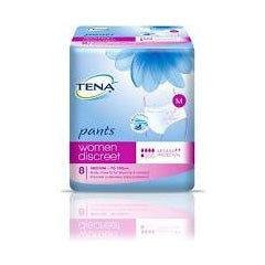 TENA PANTS DISCREET WOMEN MEDIUM 8